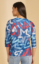 Load image into Gallery viewer, Pop 3/4 Sleeve Top

