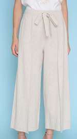 Load image into Gallery viewer, Wide-Leg Cropped Pant - Off White
