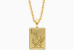 Load image into Gallery viewer, 1 Bam Bird Mahjong Tile Long Necklace
