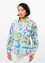 Load image into Gallery viewer, IVY JANE- LONG SLEEVE CAMP SHIRT
