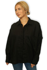Load image into Gallery viewer, CATE SHIRT - Black
