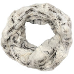 Load image into Gallery viewer, FUZZY INFINITY SCARF - PEARL GRAY
