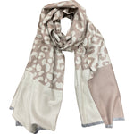 Load image into Gallery viewer, ANIMAL PRINT SCARF - BEIGE
