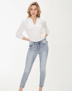 Load image into Gallery viewer, FDJ OLIVIA SLIM ANKLE - Light Wash
