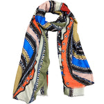 Load image into Gallery viewer, HORSE SCARF - OLIVE

