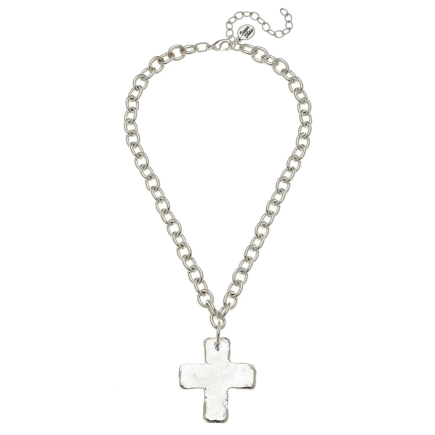 SOLID CROSS NECKLACE
