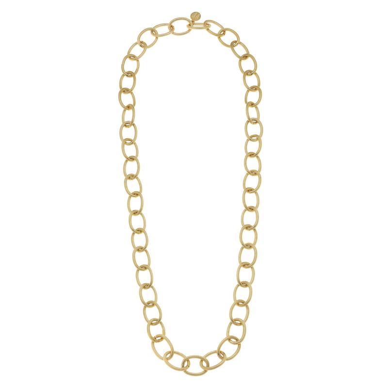 LONG LOOP CHAIN NECKLACE