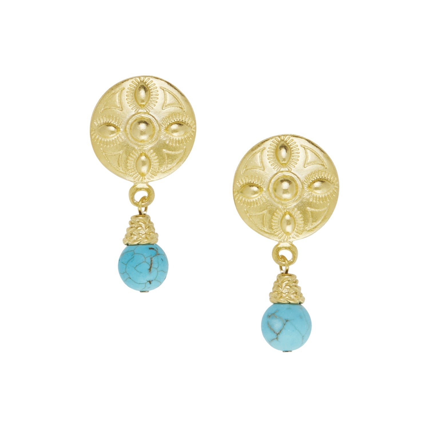ANNIE TURQUOISE EARRINGS