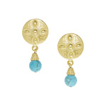 Load image into Gallery viewer, ANNIE TURQUOISE EARRINGS
