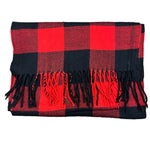 Load image into Gallery viewer, IVY LEAGUE SCARF - BLACK &amp; RED
