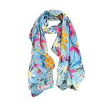 Load image into Gallery viewer, FLOWER DAZE SCARF - BLUE
