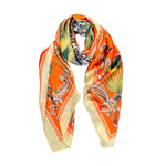 Load image into Gallery viewer, PALM BEACH SCARF - ORANGE
