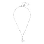 Load image into Gallery viewer, CROSS PAPERCLIP NECKLACE
