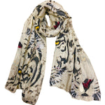 Load image into Gallery viewer, EYE OF THE TIGER SCARF - BEIGE
