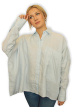 Load image into Gallery viewer, CATE SHIRT - Pale Blue

