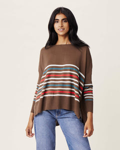 Amour Sweater - Holiday Stripe