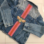 Load image into Gallery viewer, PINK AND ORANGE BEE JACKET
