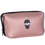 Load image into Gallery viewer, ERIN &quot;SKULL&quot; COSMETIC BAG
