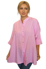 Load image into Gallery viewer, CLEM SHIRT - Pink Stripe
