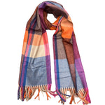 Load image into Gallery viewer, PLAID BLANKET SCARF - SUNSET
