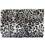 Load image into Gallery viewer, FUZZY CHEETAH INFINITY SCARF - BLACK
