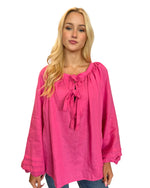 Load image into Gallery viewer, SAMMI SMOCK TOP - Pink
