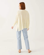 Load image into Gallery viewer, Catalina Sweater - Limoncello Stripes
