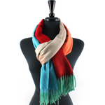 Load image into Gallery viewer, RAINBOW OMBRÉ SCARF
