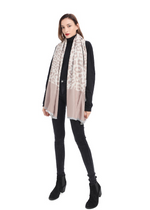 Load image into Gallery viewer, ANIMAL PRINT SCARF - BEIGE
