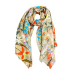 Load image into Gallery viewer, FLOWER DAZE SCARF - TAN
