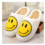Load image into Gallery viewer, SMILEY SLIPPERS - White
