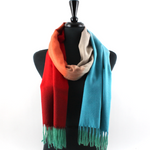 Load image into Gallery viewer, RAINBOW OMBRÉ SCARF
