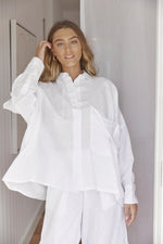 Load image into Gallery viewer, CATE SHIRT - White
