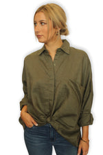 Load image into Gallery viewer, CATE SHIRT - Olive
