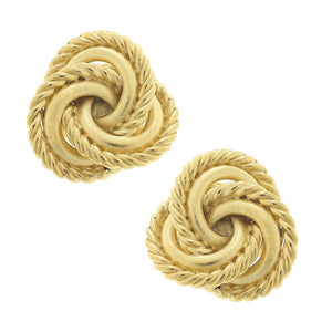 DIANA KNOTTED STUDS