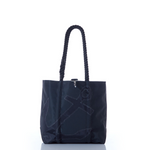 Load image into Gallery viewer, SEA BAG “BLACK ANCHOR” TOTE
