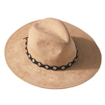 Load image into Gallery viewer, FAUX SUEDE RANCHER HAT - BEIGE

