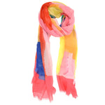 Load image into Gallery viewer, PINK PAINT STROKES SCARF
