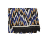 Load image into Gallery viewer, BLUE FLAME STITCH SCARF
