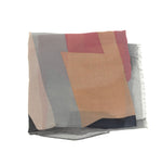 Load image into Gallery viewer, GREY PASTEL GEOMETRIC SCARF
