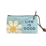 Load image into Gallery viewer, SEA BAG “DAISY LIFE IS GOOD” WRISTLET
