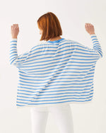 Load image into Gallery viewer, Catalina Sweater - French Blue Stripes
