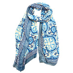 Load image into Gallery viewer, ENCHANTING BLUE SCARF
