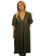 Load image into Gallery viewer, CHARLOTTE DRESS - Olive
