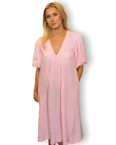 CHARLOTTE DRESS - Pale Pink