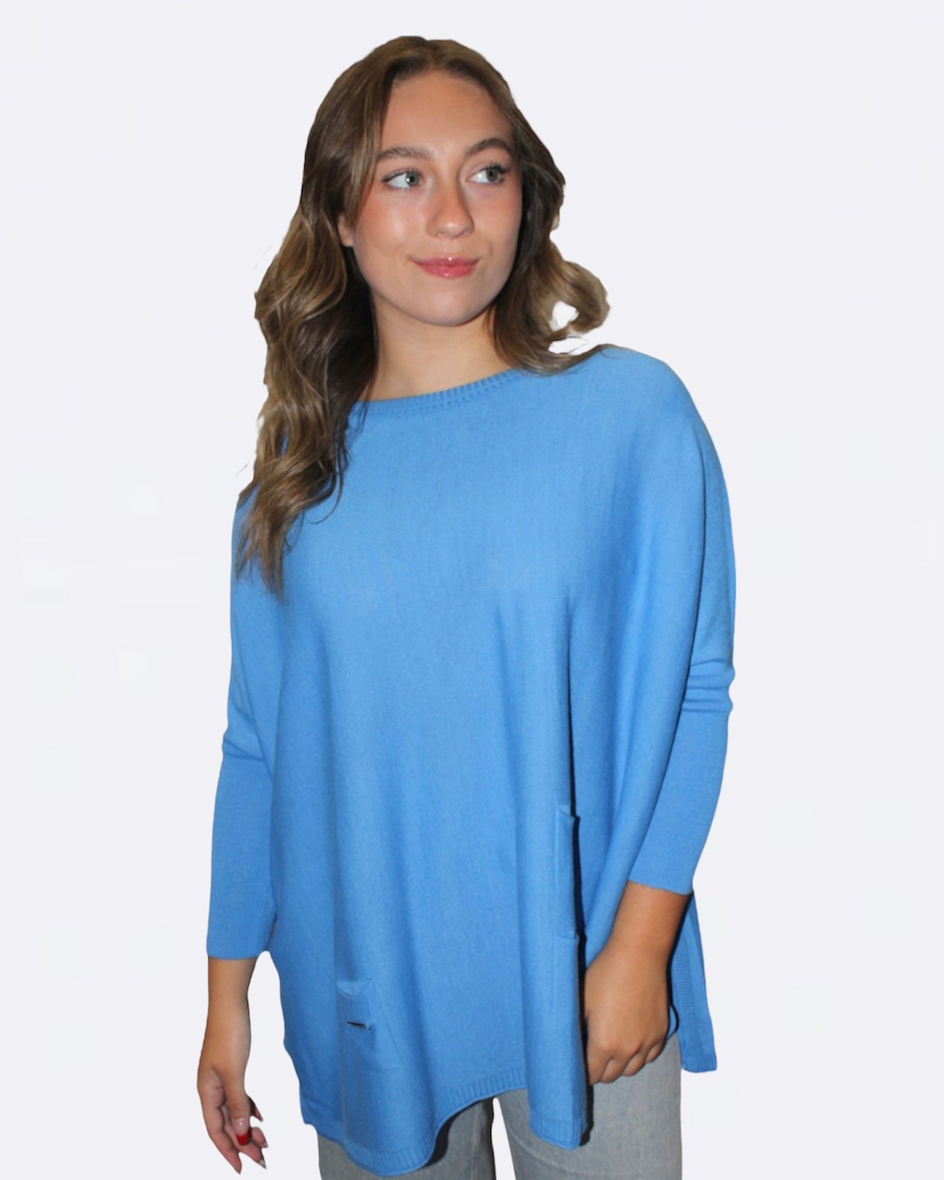 Catalina Sweater - Bright Blue